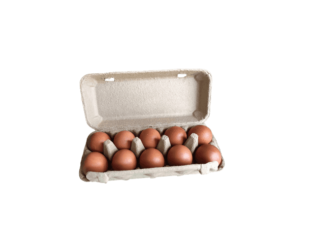 Organic chicken eggs size 2# (Box)