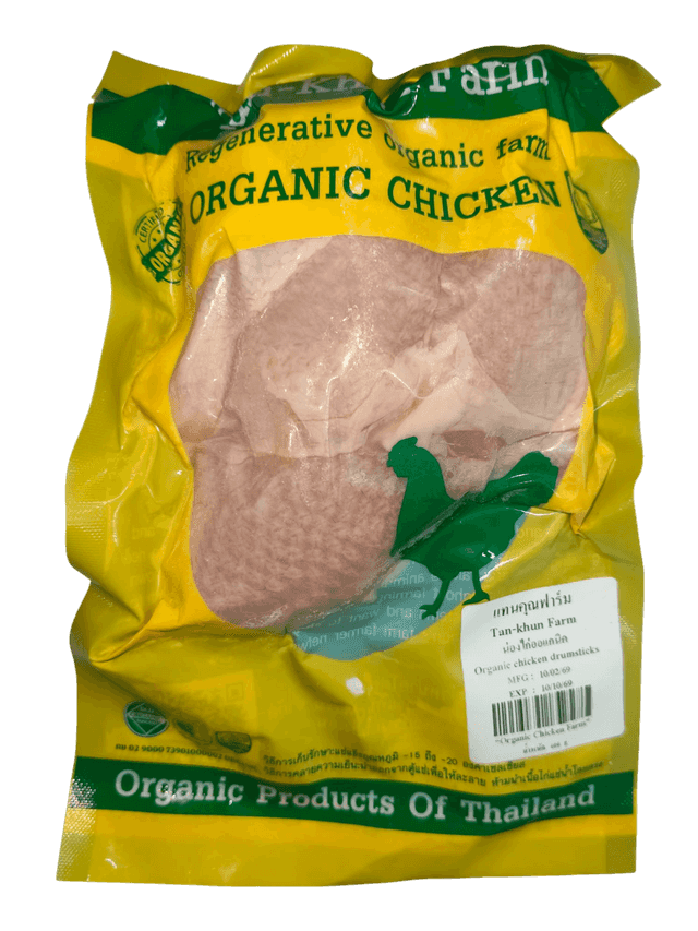Organic chicken drumsticks 400 g.