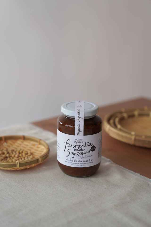 Whole Fermented Soybeans (Tao Jiew) from Organic Soy Beans and Organic Jasmine Rice