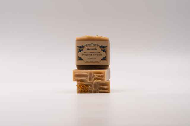 Natural Handmade Soap with Essential Oils & Botanical Colors