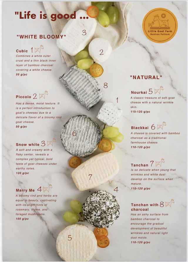 Mystery cheese box : Goat cheese
