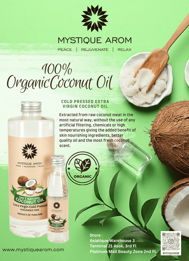 Organic Cold Pressed Extra Virgin Coconut Oil 250 ml