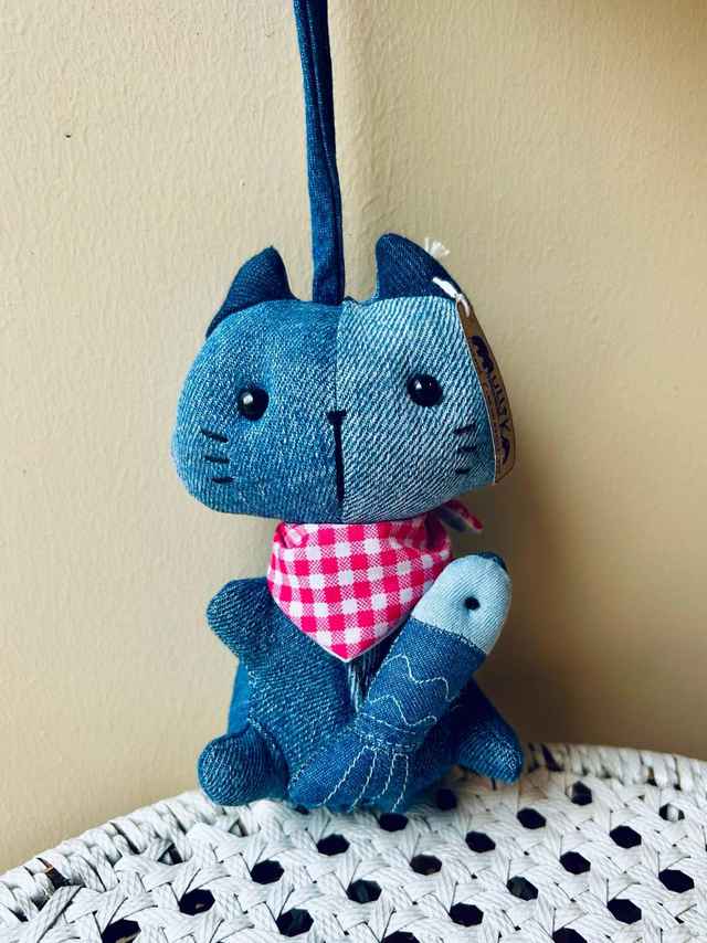 Cat Keychain Plush