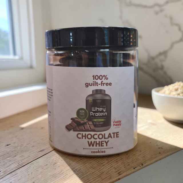Chocolate Whey Cookies