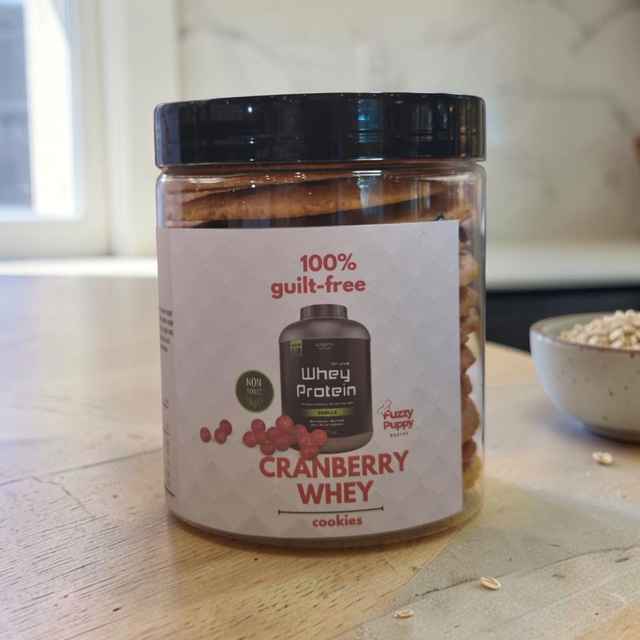 Cranberry Whey Cookies