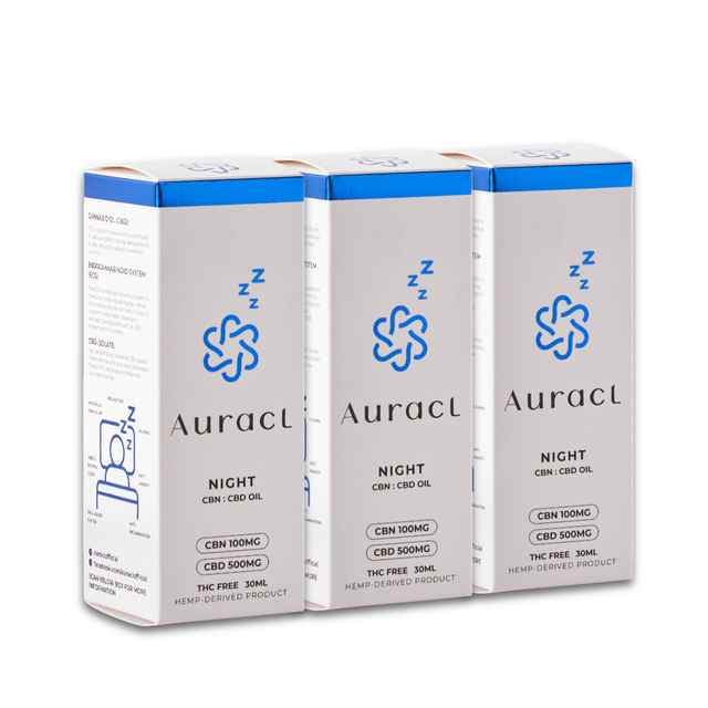 Auracl CBD Oil (Night) CBN + CBD