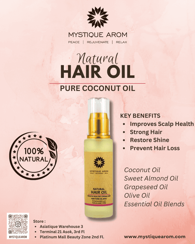 Natural Hair Oil - Coconut oil