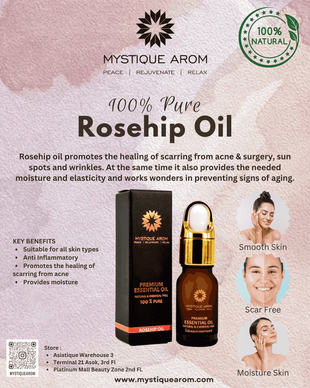 Pure Rosehip Oil 10 ml