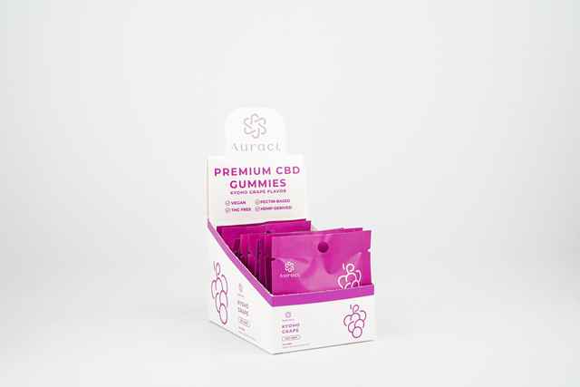 CBD Infused Gummies (Kyoho Grape) - BOX