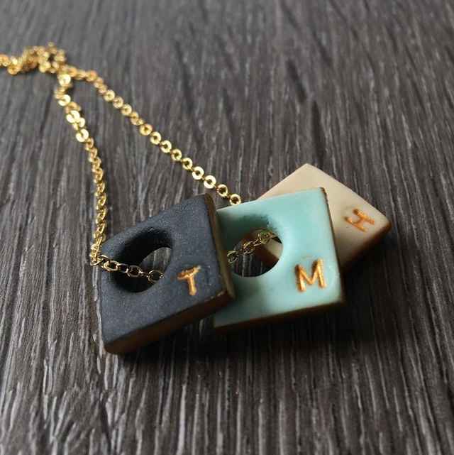 Initial Square Charm 