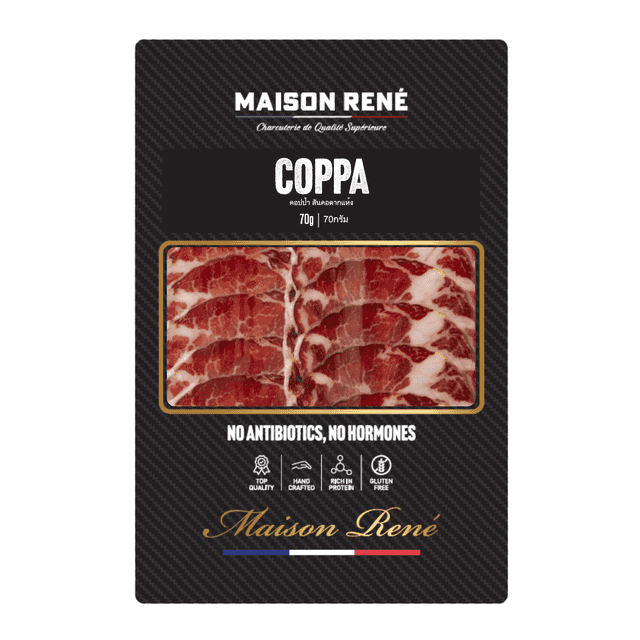 Spicy Coppa pre-sliced 70g
