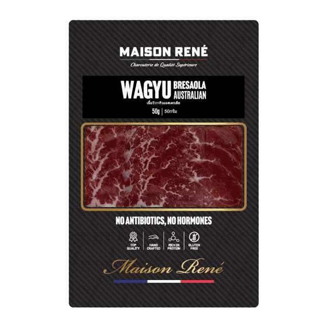 Wagyu Bresaola(AUS) Pre-sliced 50g