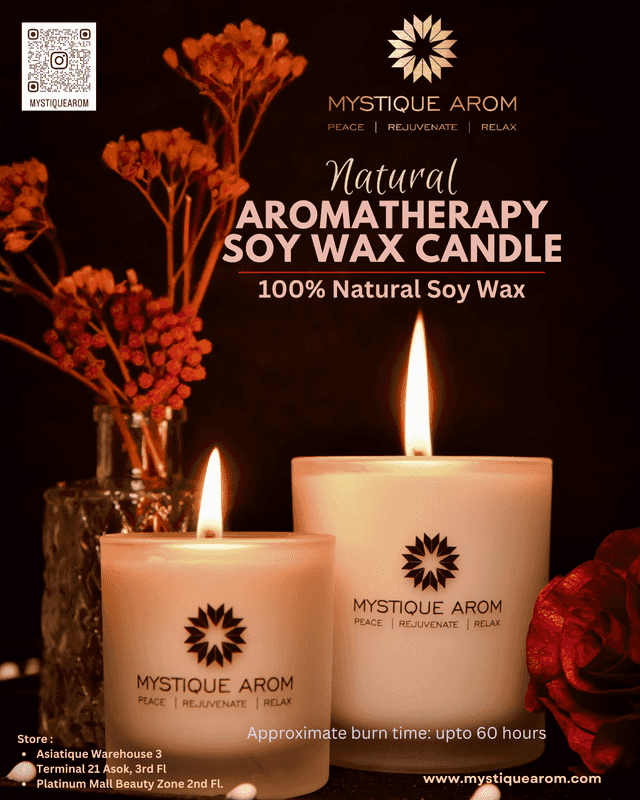 Ocean - Natural Aromatherapy Soy Wax Candle 190 g 