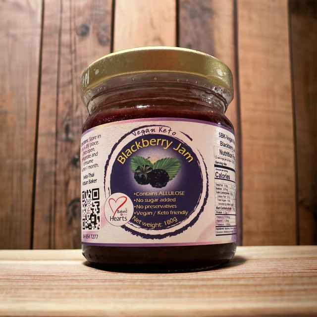 Vegan Keto Blackberry Jam (5BK)