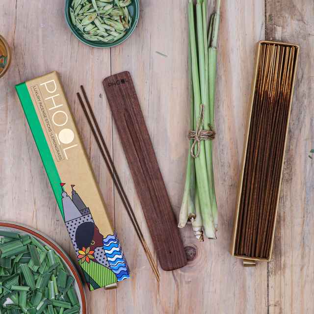PHOOL NATURAL INCENSE STICKS - LEMONGRASS
