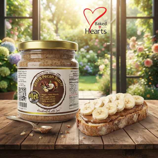 201PB Gluten-Free Vegan Keto Pecan Butter