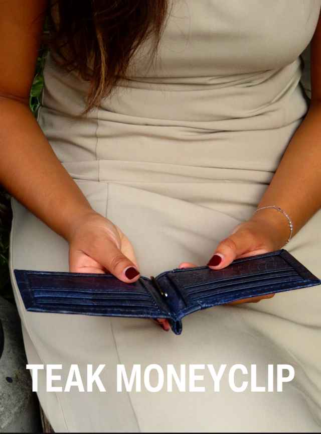 Teak Moneyclip
