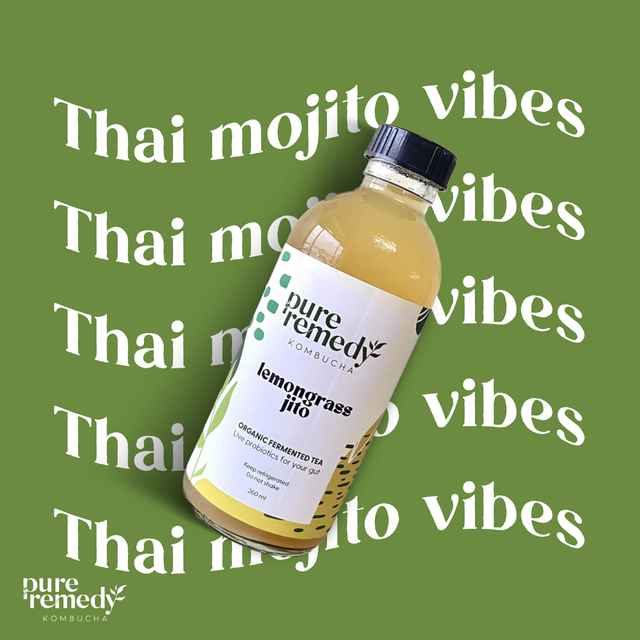 Organic Kombucha | Lemongrass Jito