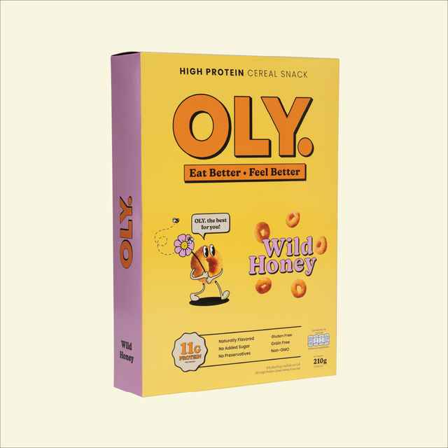 OLY. ซีเรียลโปรตีนสูง - รสน้ำผึ้ง