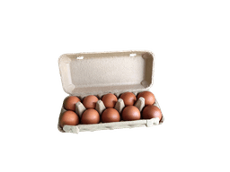 Organic chicken eggs size #3 (Box)
