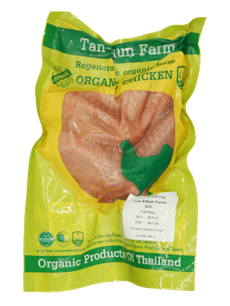Organic chicken full wings 400 g.
