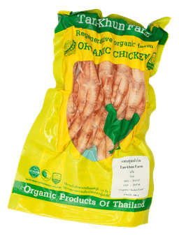 Organic chicken leg & feet 500 g.