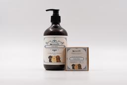 100% Handcrafted Natural Dog Shampoo + Free Conditioner Bar - Be.essential