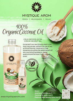Organic Cold Pressed Extra Virgin Coconut Oil 250 ml