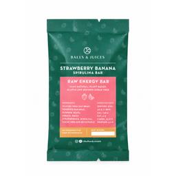Strawberry & Banana Spirulina Bar