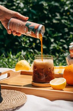 Organic Coffee : Sparkling Cold Brew Chocolate