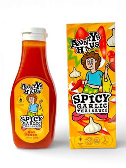 Auntys Haus Spicy Garlic Thai Sauce