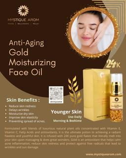Anti Aging Gold Moisturizing Face Oil