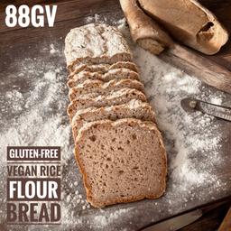 Gluten-Free Vegan Rice Bread (88GV)
