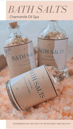 Handmade Bath Salts - Chamomile