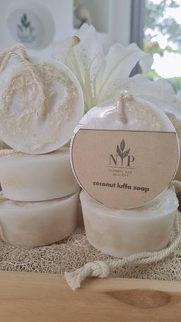 Hand Made Coconut Luffa Soap