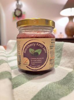 Vegan Keto Blackberry Jam