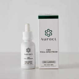 Auracl CBD Oil Full Spectrum 2,000mg [30ml]