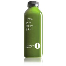 Raw Cold Pressed Juice : 100% Pure Celery Juice