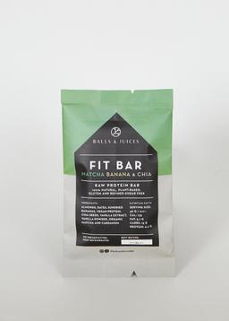 Matcha Banana & Chia Fit Bar