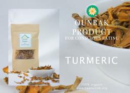 Organic Sliced Dry Turmeric