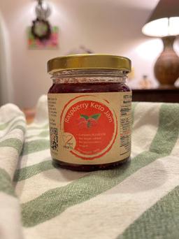 Vegan Keto Raspberry Jam