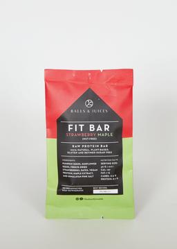 Strawberry & Maple Fit Bar (nut-free)