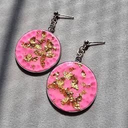 Gold Flakes in You - Pink