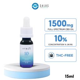MCT Oil Plus CBD Extract Formula 10i (1,500 mg.) VTRUS Brand