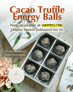Cacao Truffle Energy Balls (Vegan)