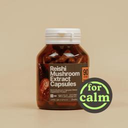 Earthling - Reishi Mushroom Extract Capsules (12:1 Concentrate)