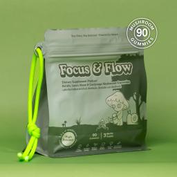 Earthling - Focus & Flow: Mushroom Gummies