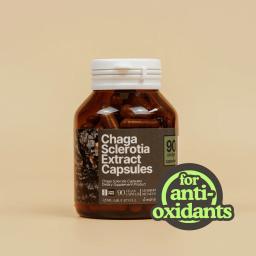 Earthling - Chaga Sclerotia Extract Capsules (15:1 Concentrate)