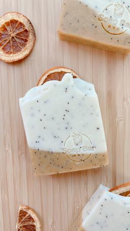 Citrus Poppy Seed Soap Bar