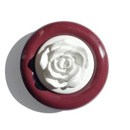 Aroma Stone Rose bordeaux plate